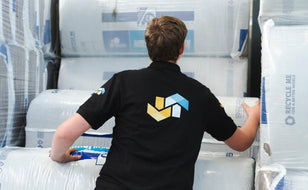 Knauf Acoustifit glaswol - 1350x600x70mm - Rd 1,85 (10pl/pak)
