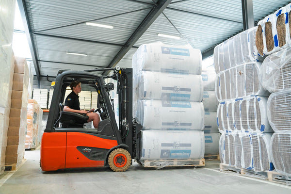 Pallet Knauf Acoustifit glaswol - 1350x600x120mm - Rd 3,20