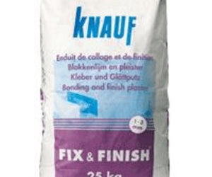 Knauf Fix & Finish Gipsmortel zak 25kg
