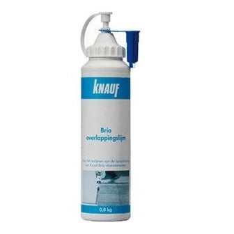 Knauf brio overlappingslijm fles 0,8 kg