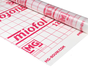 Set Miofol® 125 S l 1,50mx25m ( binnenzijde - dampremmer) + VAST-R Folie Tape basic | 75mm x 25mtr
