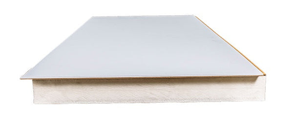 PIR-Afgewerkt - 1290x600x70mm+10mm - Rd 2,72 (0,77m²/pl)