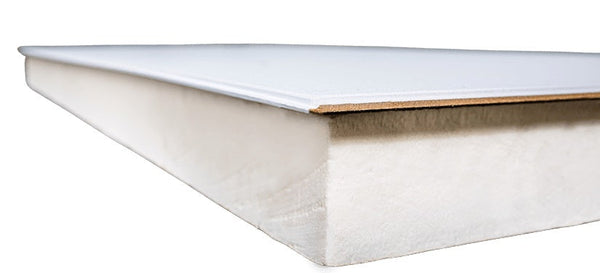 PIR-Afgewerkt - 1290x600x70mm+10mm - Rd 2,72 (0,77m²/pl)