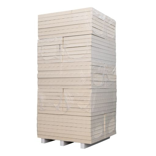 Plaat Recticel Silver PIR - 1200x600x50mm - aluminium cachering - Rd 2,25 (0,72 m2)