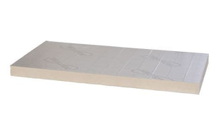 Plaat Recticel Silver PIR - 1200x600x50mm - aluminium cachering - Rd 2,25 (0,72 m2)