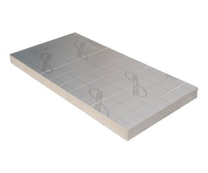 Plaat Recticel Silver PIR - 1200x600x40mm - aluminium cachering - Rd 1,8 (0,72m2)