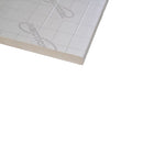Plaat PIR 40 mm dik (Rd 1,8 m²,K/W) - Recticel Silver - aluminium cachering - rk - 600x1200mm (0.72m2)
