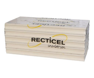 Recticel Eurowall PIR - 1200x600x50mm - aluminium cachering (tand en groef) - Rd 2,25 (10pl/pak)