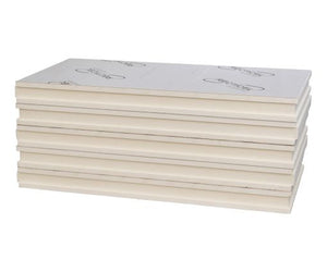 Recticel Eurowall PIR - 1200x600x50mm - aluminium cachering (tand en groef) - Rd 2,25 (10pl/pak)