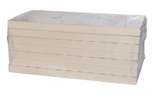 Pak Recticel Silver PIR - 1200x600x50mm - aluminium cachering - Rd 2,25 (10pl/pak)