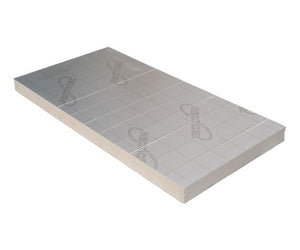 Plaat Recticel Eurofloor PIR - 1200x1200x20mm - aluminium cachering - Rd 0,90 (1,44m²)