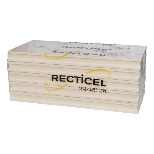 Pak Recticel - Eurowall PIR met alu. cachering (tand en groef) | 95mm dik tbv Rc 4,30 - 600x1200mm 5pl/pak