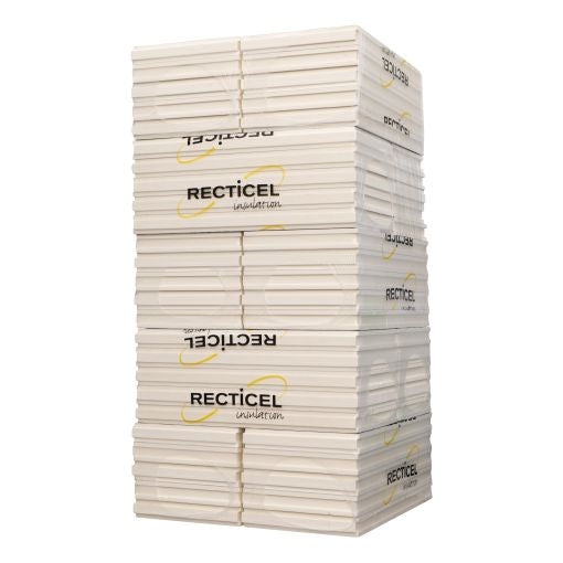 Pak Recticel - Eurowall PIR met alu cachering (tand en groef)| PIR 70 mm dik - 600x1200mm (Rd 3,15 m²,K/W) 7pl/pak