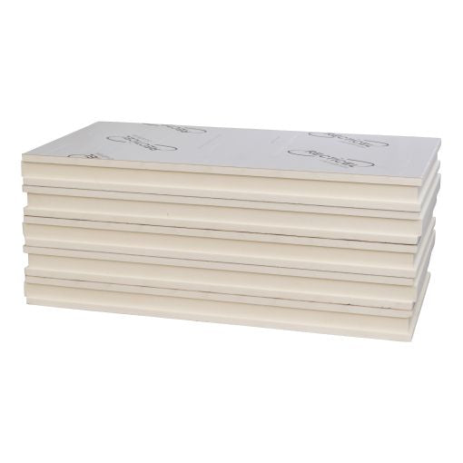 Pak Recticel - Eurowall PIR met alu cachering (tand en groef)| PIR 70 mm dik - 600x1200mm (Rd 3,15 m²,K/W) 7pl/pak