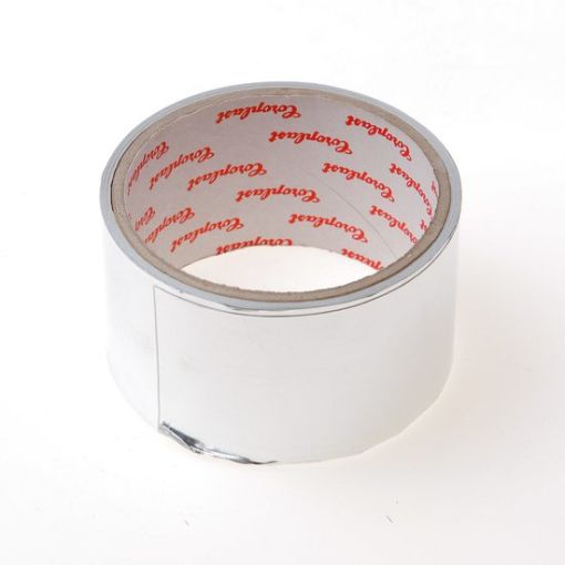 Aluminium tape stokvis | 50mm x 50mtr (voor PIR-platen)